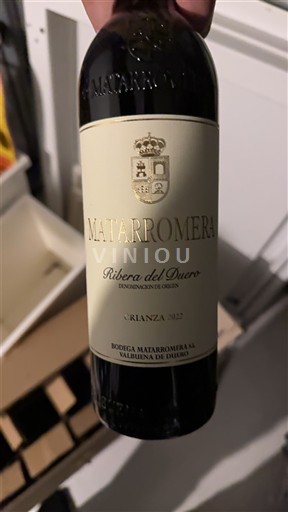 Castille và León Ribera del Duero Matarromera Crianza 2022
