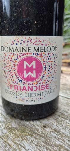 Valle del Rodano Crozes-Hermitage Domaine Melody Friandise 2021