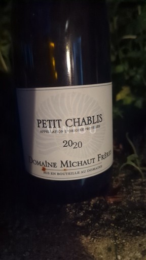 Burgundi Petit-chablis Domaine Michaut Frères 2020
