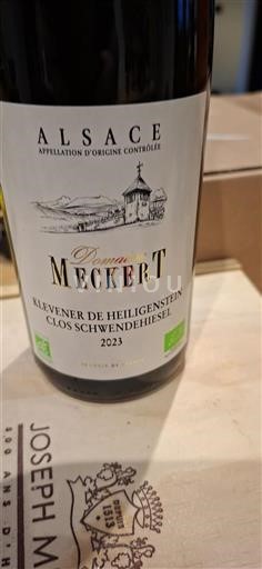 Alsazia Grand Cru Domaine Meckert Clos Schwendehiesel 2023