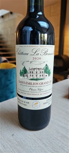 Burdeos Saint-Émilion Gran Cru Grand Cru Château La Bonnelle 2020