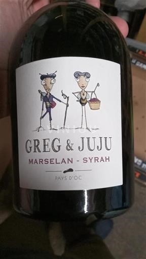 Languedoc-Roussillon Pays d'Oc Greg & Juju Marselan - Syrah 2022