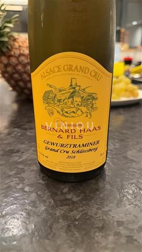 Alsace Alsace Grand Cru Grand Cru Domaine Bernard Haas & Fils Gewurztraminer Grand Cru Schlossberg 2018