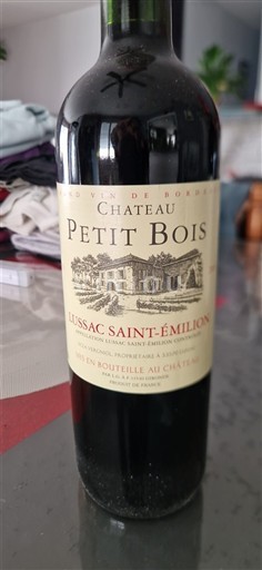 Bordeaux Lussac-saint-émilion Château Petit Bois 2016
