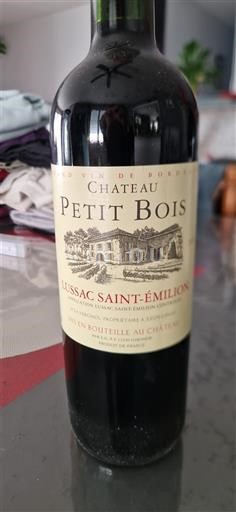 Bordeaux Lussac-saint-émilion Château Petit Bois 2016