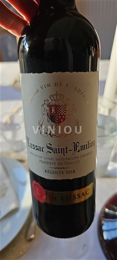 Bordeaux Lussac-Saint-Émilion Château Lussac 2018