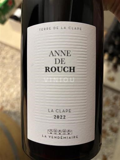 Langvedok La Clape La Vendémiaire Anne de Rouch 2022