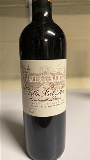 Bordeaux Graves Villa bel air 2021