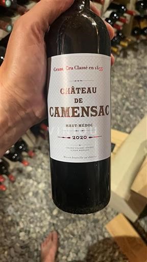 Burdeos Haut-Médoc Grand Cru Camensac 2020