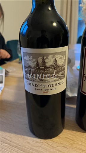Burdeos Saint-Estèphe Grand Cru Château Cos Estournel 2017
