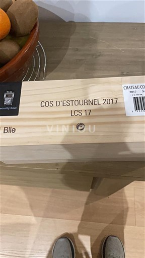 Bordeaux Saint-Estèphe Grand Cru Château Cos Estournel 2017