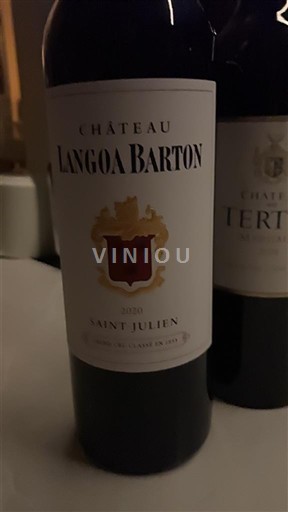 Bordeaux Saint-Julien Grand Cru Château Langoa Barton 2020