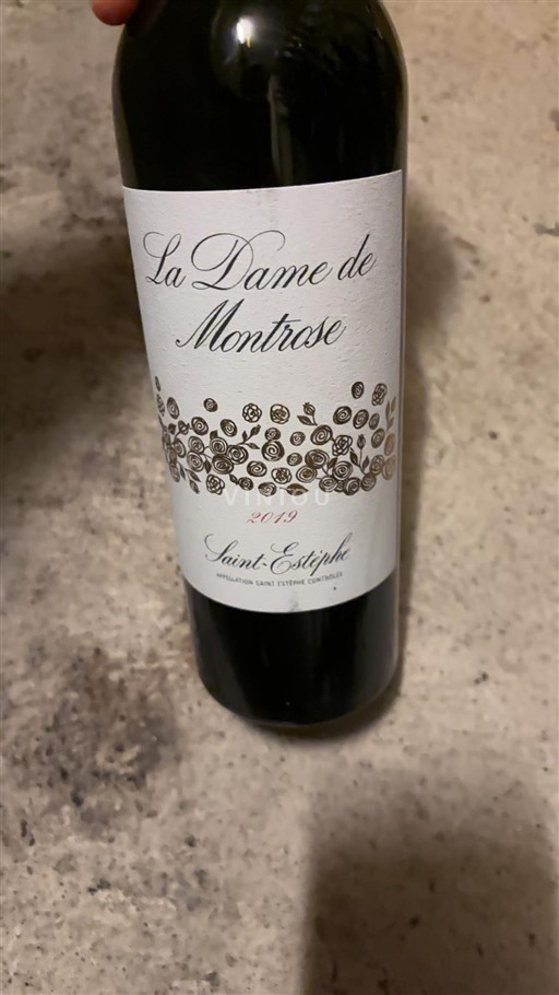 Bordeaux Saint-Estèphe Grand Cru Montrose La Dame de Montrose 2019