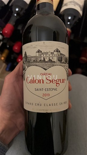 Bordeaux Saint-Estèphe Grand Cru Château Calon Ségur 2019