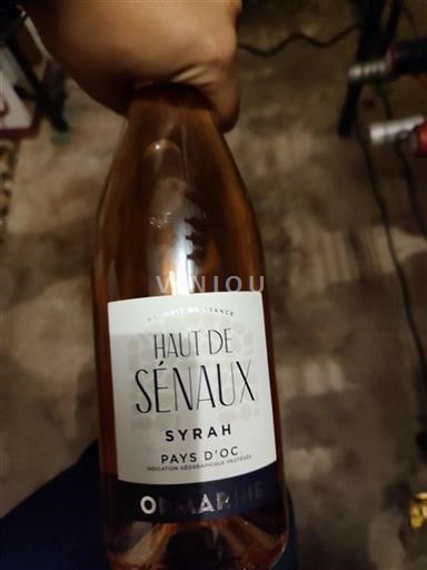 Languedoc-Roussillon Pays d'Oc Ormarine Haut de Sénaux 2023
