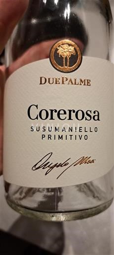 Apulia Susumaniello Salento Due Palme 2024