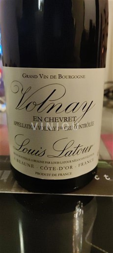 Borgoña No especificado Premier Cru Louis Latour En Chevret 2017