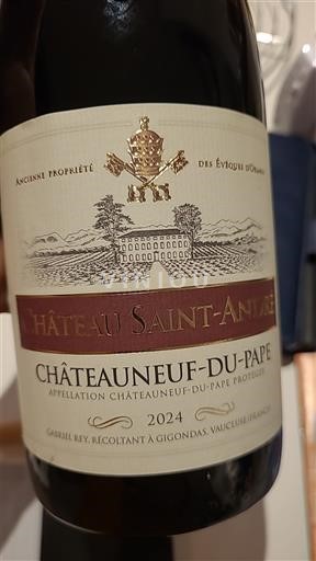 Thung lũng Rhône Châteauneuf-du-pape Château Saintandré 2024