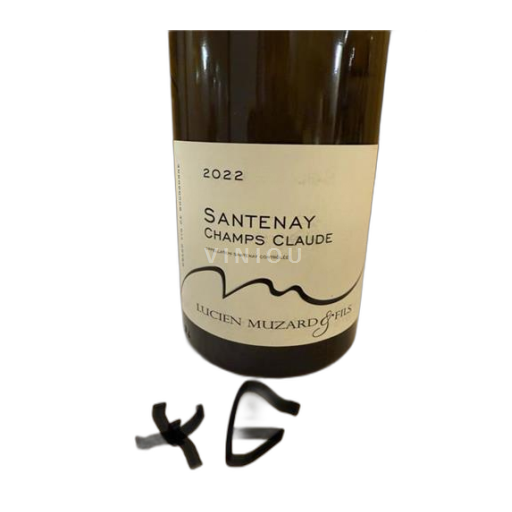 Vin Blanc demi-sec Champs Claude Lucien Muzard & Fils 2022 France Bourgogne Santenay AOC Premier Cru