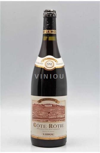 Rhône Valley Côte-Rôtie Premier Cru E. Guigal La Mouline 1991