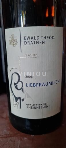 Renania. No especificado Ewald Theod. Drathen Liebfraumilch 2008