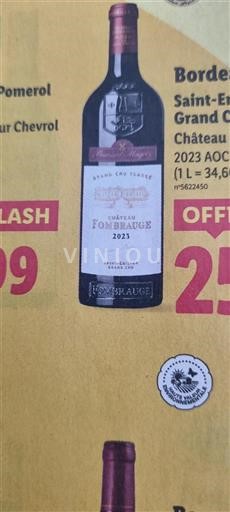 Bordeaux Saint-Émilion Grand Cru Château Fombrauge 2023