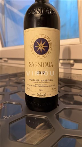 Tuscan Wines Bolgheri Tenuta San Guido Sassicaia 2018