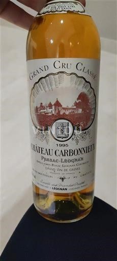 Burdeos Pessac-Léognan Chateau Carbonnieux 1995