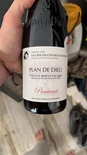 Rhône-dalen Ikke specificeret La Cave Les Coteaux du Rhône Panicaut 2020