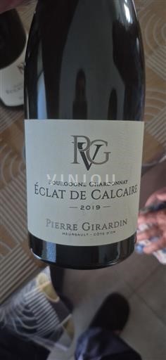 Burgundy Pierre Girardin Eclat de Calcaire 2019