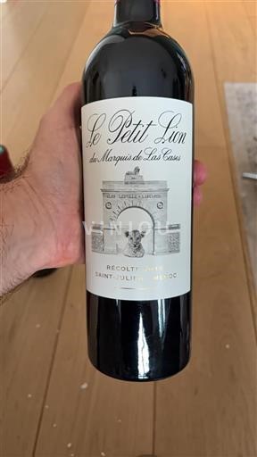 Burdeos Saint-Julien Clos Léoville-Las Cases Le Petit Lion du Marquis de Las Cases 2015