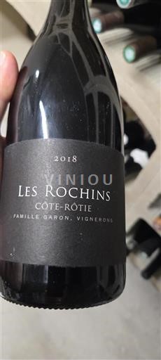Rhône-dalen Côte-rôtie Famille Garon Les Rochins 2018