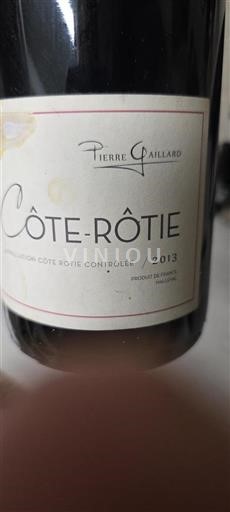 Rhônevallei Côte-rôtie Pierre Gaillard 2013