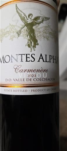 Colchagua Valley Niet gespecificeerd Montes Alpha 2020