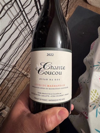 South West Côtes-du-Marmandais Elian Da Ros Chante Coucou 2022