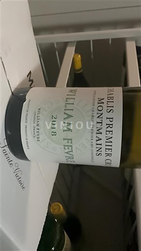 Wines Blanc sec Montmains William Fèvre 2018 France Burgundy Chablis AOC Premier Cru