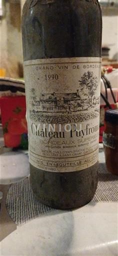 Bordeaux Bordeaux Supérieur Château Puyfromage 1990