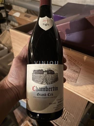 Burgundija Chambertin Grand Cru Henri Rebourseau 2017