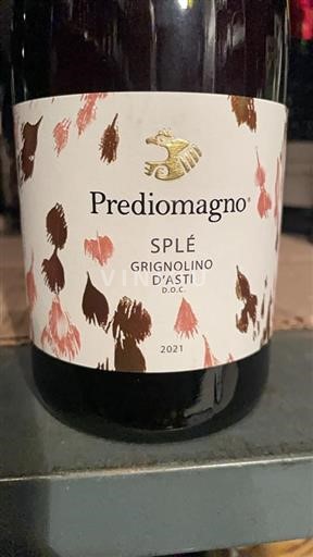 Piamonte Grignolino d'Asti Prediomagno Splé 2021