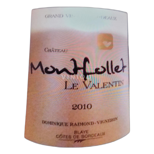 Bordeaux Blaye-côtes-de-bordeaux Château Montfollet Vieilles Vignes 2010