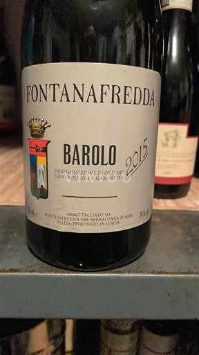 Piemont Barolo Fontanafredda 2015