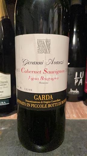 Lombardía Garda Giovanni Avanzi Vigna Bragagna 1997