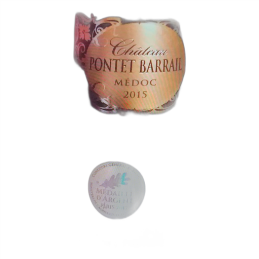 Bordeaux Médoc Château Pontet Barrail 2015