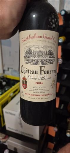Vin Rouge sec Alexine Château Fourney 2004 France Bordeaux Saint-Émilion AOC Grand Cru