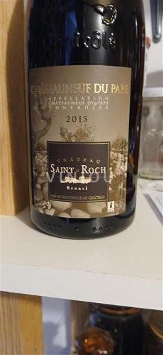 Rhônetal Châteauneuf-du-Pape Château Saint-Roch Brunel 2015