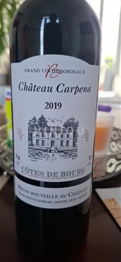 Bordo Кот-де-Бур Château Carpena 2019