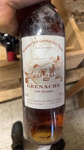 Roussillon Rivesaltes Domaine Lou Courtal des Vidals Grenache Neročník