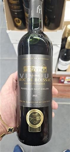 Bordeaux Puisseguin-Saint-Émilion Château Roc de Boissac Élégance 2023
