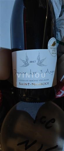 Rhônen laakso Määrittelemätön Domaine Les 3 Anges 2017