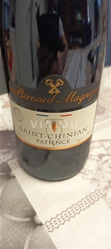 Languedoc Saint-Chinian Bernard Magrez Patience Ei vuosikertaa